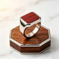 Collier, boucles d'oreilles et bague en bois naturel et acier inoxydable avec logo personnalisé, incrustation géométrique en bois – Fournisseur d'usine de bijoux