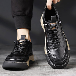 Zapatos de Vestir Formales de Cuero Genuino para Hombre, Estilo Casual para Oficina, Fiesta - Product Image 3