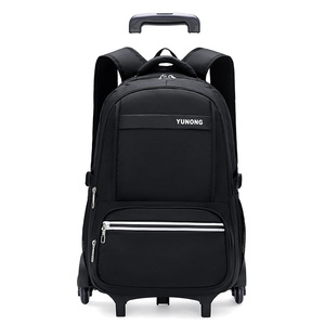 Valise de voyage d'affaires avec roulettes en néoprène et 6 roues verrouillables - Design élégant et simple - Product Image 1