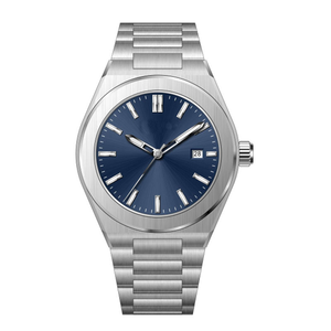 Reloj mecánico de lujo personalizado al por mayor, OEM, de acero inoxidable 316L, con movimiento de cuarzo, minimalista, para hombre, con pulseras, en oferta. - Product Image 6