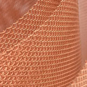 99.99% Màu Đỏ tinh khiết dây đồng bằng Dệt Dây Vải màn hình vải lưới - Product Image 2