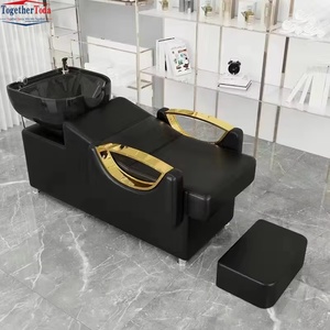 อ่างสระผมปรับเอนได้สไตล์ไทยสมัยใหม่สำหรับร้านเสริมสวยและสปา - Product Image 3