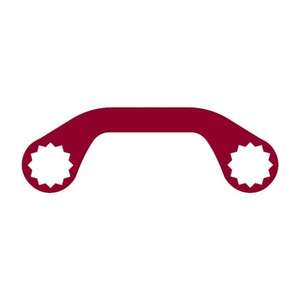 GEDORE - 3301115 Metric half-moon <b>ring</b> <b>spanner</b> - EAN 4060833011150 WRENCHES <b>RING</b> WRENCHES - Product Image 2