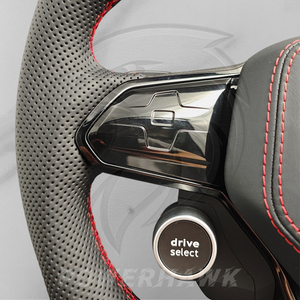 Volant en cuir personnalisé à LED haute luminosité adapté à <span class=keywords><strong>Volkswagen</strong></span> Golf 7 8 GTI R Line Polo Passat Jetta Tiguan MK6 MK7 MK8 Scirocco - Product Image 4