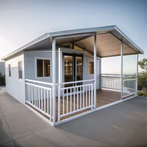 Giá rẻ Tiny nhà 40 ft 20 ft đúc sẵn Di chuyển hiện đại mở rộng container nhà 2 3 4 5 phòng ngủ prefab ánh sáng thép xách tay - Product Image 1