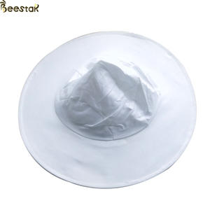 Bianco Cappello <span class=keywords><strong>Ape</strong></span> Apicoltura Apicultura Economico Cappello di Abbigliamento per l'apicoltura con Singolo e Doppio Strato - Product Image 1