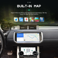 Android 12 para Range Rover Evoque L538 2012-2018 Radio de coche estéreo reemplazo GPS Multimedia Plyer con Panel de CA Control de clima