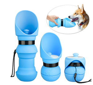 Portable Foldable <b>Dog</b> Travel Water <b>Bottle</b> Outdoor Walking Pet <b>Drinking</b> Water Container Supplies - Product Image 1