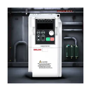 Delixi 3.7KW Vfd 380V 3 phase 74kw Ac Drive 55kw Variable Frequency Drivers 4kw 55 Kw 220v Frequency Converter Vfd AC Drive