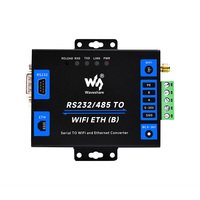Gateway Cliente HTTPD Serial Modbus de Grado Industrial, Convertidor RS232/485 a WiFi Ethernet, Gateway MQTT, Kits de Módulos Electrónicos Metálicos