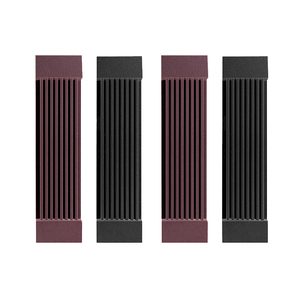 Panneaux acoustiques insonorisants personnalisables Rouge Noir Panneaux acoustiques Remplissage en mousse pour studio de musique - Product Image 1