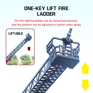 <span class=keywords><strong>Huina</strong></span>-camión de bomberos a Control remoto, juguete a escala <span class=keywords><strong>1561</strong></span> 1/14, 2,4G, 22 canales, aleación, camión de bomberos, vehículo, ingeniería, Juguetes - Product Image 4