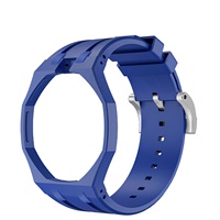 Neues Biokeramik-Uhrengehäuse mit Silikonarmband für AP Swatch, Armband für Swatch AP Royal Pop, Armband für AP X Swatch Taschenuhr