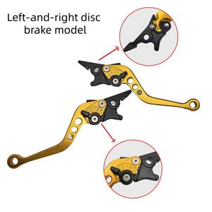 อะไหล่รถจักรยานยนต์, คันเบรกอะลูมิเนียมอัลลอยด์แบบหล่อขึ้นรูป 6 สปีด, คันเบรกซ้ายและขวาสำหรับรถจักรยานยนต์ - Product Image 3