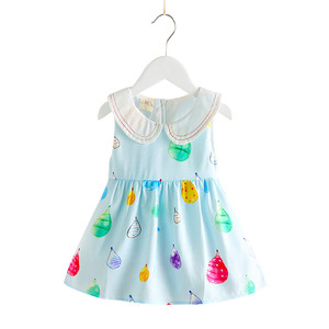 Vestidos Florales de Moda para Niñas de Guangzhou, Ropa de Verano para Niñas de Tienda en Línea de China - Product Image 1
