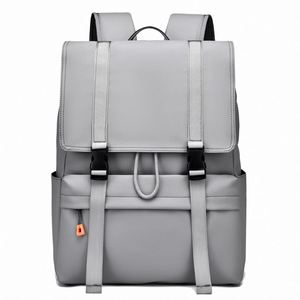 Sac à dos scolaire grande capacité avec cinq pièces, style décontracté et assorti pour les étudiants, livraison directe (dropshipping) - Product Image 2