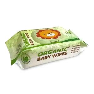 Lingettes humides pour bébés à eau pure 100% de <span class=keywords><strong>bambou</strong></span> biologique naturel biodégradable à bas prix OEM vente en gros usine - Product Image 3