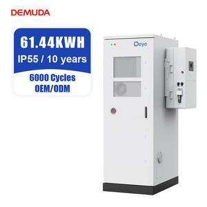 ระบบจัดเก็บพลังงานแสงอาทิตย์เชิงพาณิชย์อุตสาหกรรม deye GE-F60 ขนาด 60 กิโลวัตต์ ESS ชุดอุปกรณ์พลังงานแสงอาทิตย์ไฮบริดแรงดันสูงครบชุด - Product Image 1