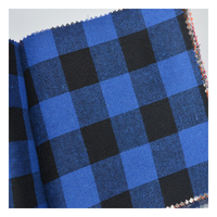 Nouveaux modèles 70% polyester 30% coton flanelle vérifier fil teint tissu de chemise