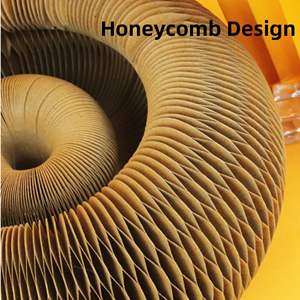 Tiragraffi Interattivo Pieghevole in Cartone Ondulato Ecologico Antiscivolo Magico per Gatti e Cani - Product Image 4