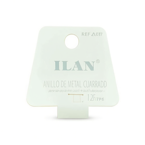 Anello Metallico Quadrato Ilan 12 Cm per Lavori di Macramè - Product Image 1