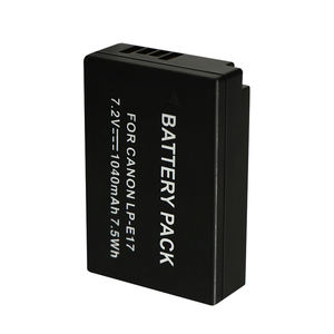 <span class=keywords><strong>Batterie</strong></span> OEM <span class=keywords><strong>Canon</strong></span> LP-E17 pour EOS 77D M3 M5 800D <span class=keywords><strong>750D</strong></span> 760D T6i T6s T7i RP R8 R10 7.2V 1040mah - Product Image 4