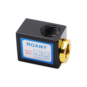 Roany <b>Quick</b> Exhaust Valve QE-04 Three Way Pneumatic Control Valve - Product Image 1