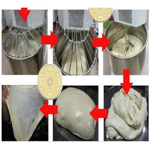 อุปกรณ์เบเกอรี่สำหรับทำขนมปังเชิงพาณิชย์ เครื่องผสมแป้งอุตสาหกรรม 100กก. 75กก. 50กก. 25กก. ดู<span class=keywords><strong>ราคา</strong></span> - Product Image 3