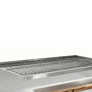 Grill <span class=keywords><strong>BBQ</strong></span> a Carbone e Legna Santa Maria Argentino di Lusso, Pieghevole, con Carrello <span class=keywords><strong>in</strong></span> <span class=keywords><strong>Acciaio</strong></span> Regolabile, <span class=keywords><strong>Acciaio</strong></span> Inossidabile 304 - Product Image 3