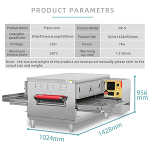 เตาอบพิซซ่าแบบสายพาน เตาอบคอมบิเชิงพาณิชย์ พร้อมเตาอบไฟฟ้า <span class=keywords><strong>Rational</strong></span> - Product Image 3