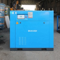 Compresseur d'air stationnaire silencieux 45kw 60hp 8Bar 7.5m ³/min idéal pour l'usine intérieure