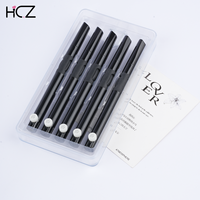 Hechunzi Nouveau Marqueur Liquide Direct Contrôlable pour Nail Art, Peinture à Ongles à Effet Pinceau + Pinceau 2-en-1, Stylos Marqueurs