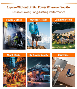 Nouvelle Arrivée Centrale Électrique Portable 100W 76.8Wh Générateur de Batterie Multi-sorties pour Camping, Secours d'Urgence, Voyage en Extérieur - Product Image 6