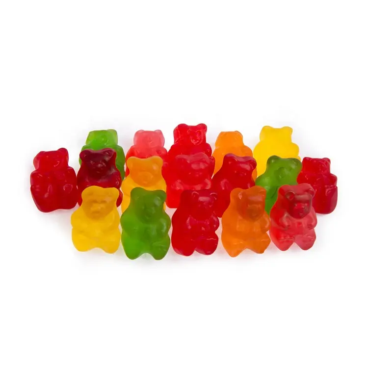 Fruchtsaft geschmack Weicher Gummibärchen Süßer Geschmack Mini Gummibärchen im Beutel paket