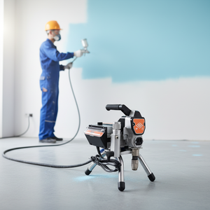<span class=keywords><strong>Pulvérisateur</strong></span> de peinture <span class=keywords><strong>électrique</strong></span> sans air portable <span class=keywords><strong>220V</strong></span>, moteur sans balais, 3000 psi, haute productivité, <span class=keywords><strong>pompe</strong></span> professionnelle, bricolage - Product Image 4