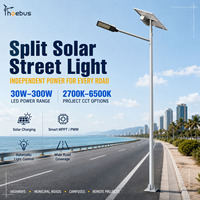 Lampadaire solaire 6M30W à panneau mono pour régions tropicales et zones à forte luminosité