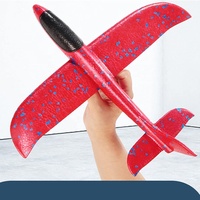 Nouveauté 2022 Avion en mousse à lancer avec lanceur d'avion Éjection en un clic Tir à la catapulte Jouets d'avion pour enfants