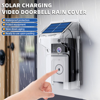 TBFIT 2025 sonnette vidéo sans fil à explosion transfrontalière moderne housse de pluie solaire interphone à changement de son en veille Super longue