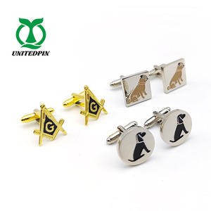 Boutons de <span class=keywords><strong>manchette</strong></span> personnalisés pinces à cravate ensemble bouton de chemise de luxe de créateur de mode hommes boutons de <span class=keywords><strong>manchette</strong></span> avec boîte - Product Image 5