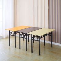 Table de conférence pliante en métal pour réunions, formations, usage au bureau ; Conception portable et épaissie, plusieurs tailles disponibles ; Usage commercial