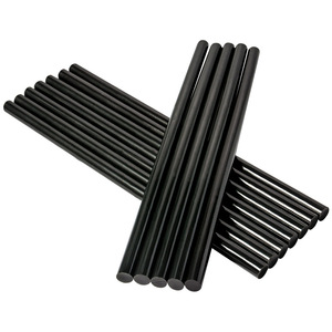 Black Hot Melt Glue Sticks 11mm High Adhesion For Hair Accessories Jewelry Craft Repair - Product Image 1
