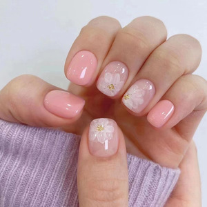 <span class=keywords><strong>Faux</strong></span> <span class=keywords><strong>Ongles</strong></span> à Coller en Gros, <span class=keywords><strong>Ongles</strong></span> Artificiels de Haute Qualité, Amande Ronde, Dégradé Rose, Kit d'<span class=keywords><strong>Ongles</strong></span> à Coller - Product Image 5