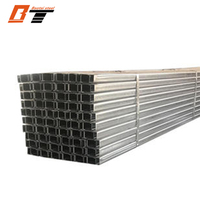 Poutre en U laminée à chaud PFC 250 300 380 Dimensions des profilés en acier Structurel A36 SS400 Q235B Q355B UPN 80/100 Acier au carbone Poutre en C