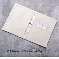 Nouveau porte-fichier personnalisé en carton Kraft brun Nature, plateau de rangement pour documents de bureau, classeur à anneaux, emballage de fichiers