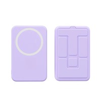 Batteries externes magnétiques 15W 10000mAh avec support de téléphone, station de charge PD 20W 22.5W