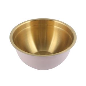 Bol à salade en métal pour la cuisine, bols à mélanger empilables en acier inoxydable, compatibles lave-vaisselle - Product Image 6