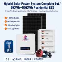 Système de Stockage d'Énergie Solaire Tout-en-un 5kW 10kW 15kW ESS avec Onduleur Solaire Hybride et Pack LiFePO4 Complet 5Kwh 10Kwh 20Kwh