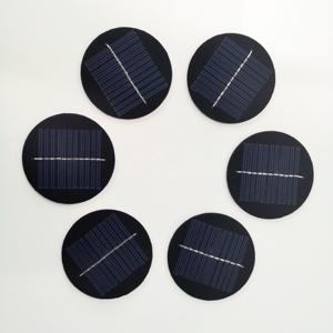 <span class=keywords><strong>Panneau</strong></span> <span class=keywords><strong>solaire</strong></span> circulaire rond personnalisé <span class=keywords><strong>3V</strong></span>/5V/9V/12V - Product Image 3