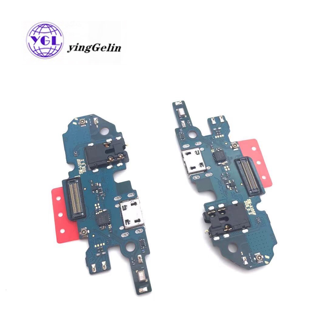 Док-станция с USB-разъемом для зарядки, разъем для зарядки, гибкий кабель для samsung A105F, версия F и U-версия