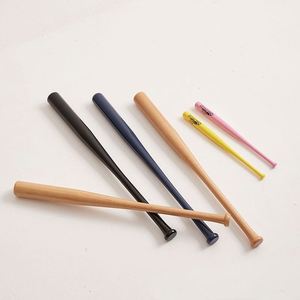 Bate de Béisbol de Madera Maciza de Haya para Exteriores con Logotipo Impreso para Deportes y Uso en Automóviles - Modelo - Product Image 1